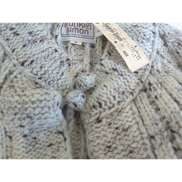 Vintage Franklin Simon Cardigan Sweater Size Small New - Picture 4 of 5
